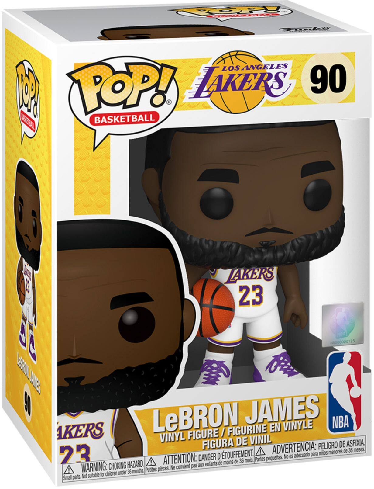 Alt View 12. Funko - POP! NBA: LA Lakers - LeBron James (Alternate).