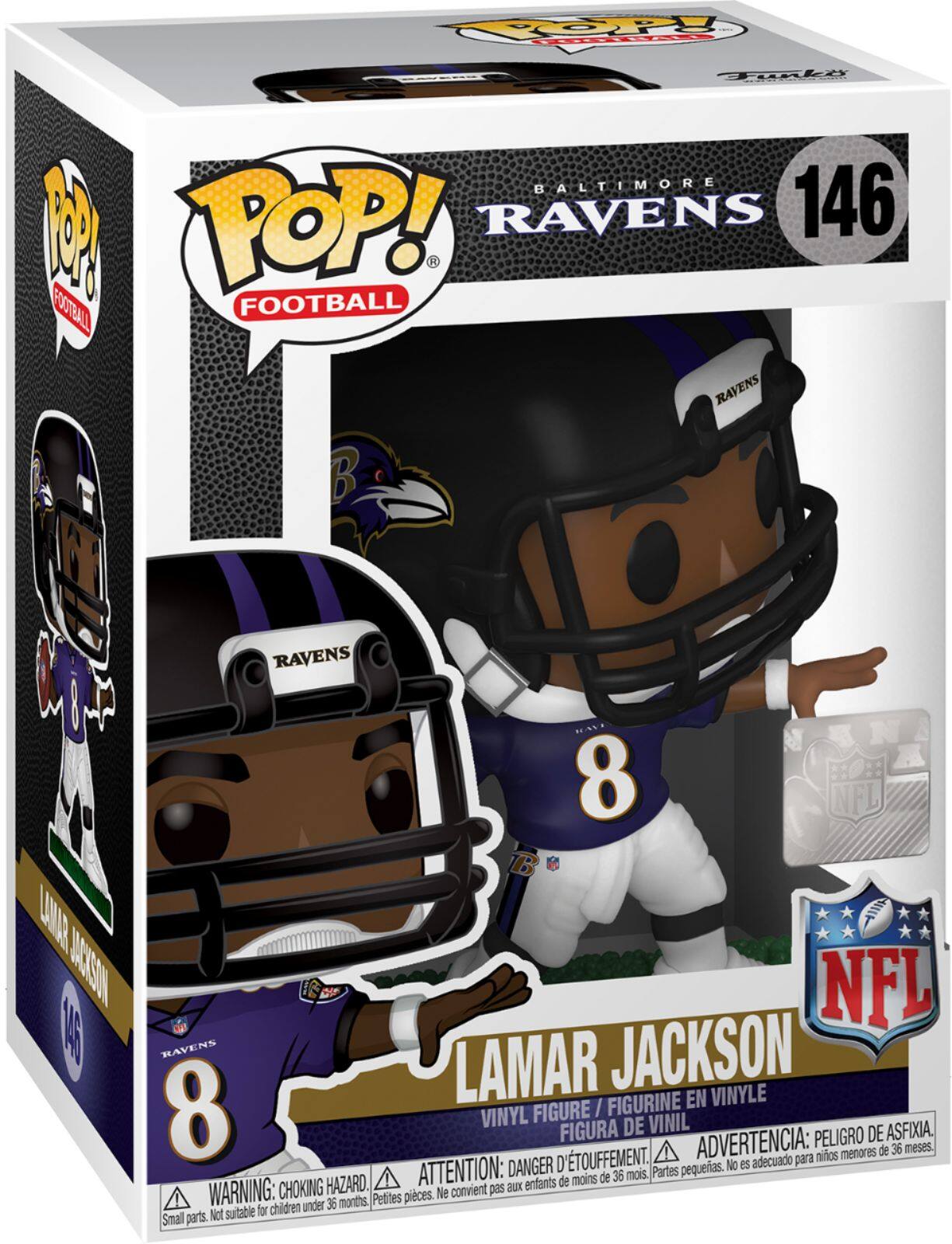 Alt View 11. Funko - POP! NFL: Baltimore Ravens - Lamar Jackson.
