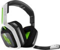 Front. Astro Gaming - A20 Gen 2 Wireless Gaming Headset for Xbox One, Xbox Series X|S, PC - White/Green.