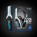 Alt View Zoom 28. Astro Gaming - A20 Gen 2 Wireless Stereo Over-the-Ear Gaming Headset for PlayStation 5, PlayStation 4, and PC - White/Blue.