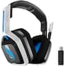Astro Gaming - A20 Gen 2 Wireless Over-the-Ear Gaming Headset for Playstation 5, Playstation 4, Windows, Mac OS - White/Blue