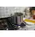 Alt View 21. GE - 5.6 Cu. Ft. Slide-In Gas Convection Range with Self-Steam Cleaning, Built-In Wi-Fi, and No-Preheat Air Fry - Fingerprint Resistant Slate.