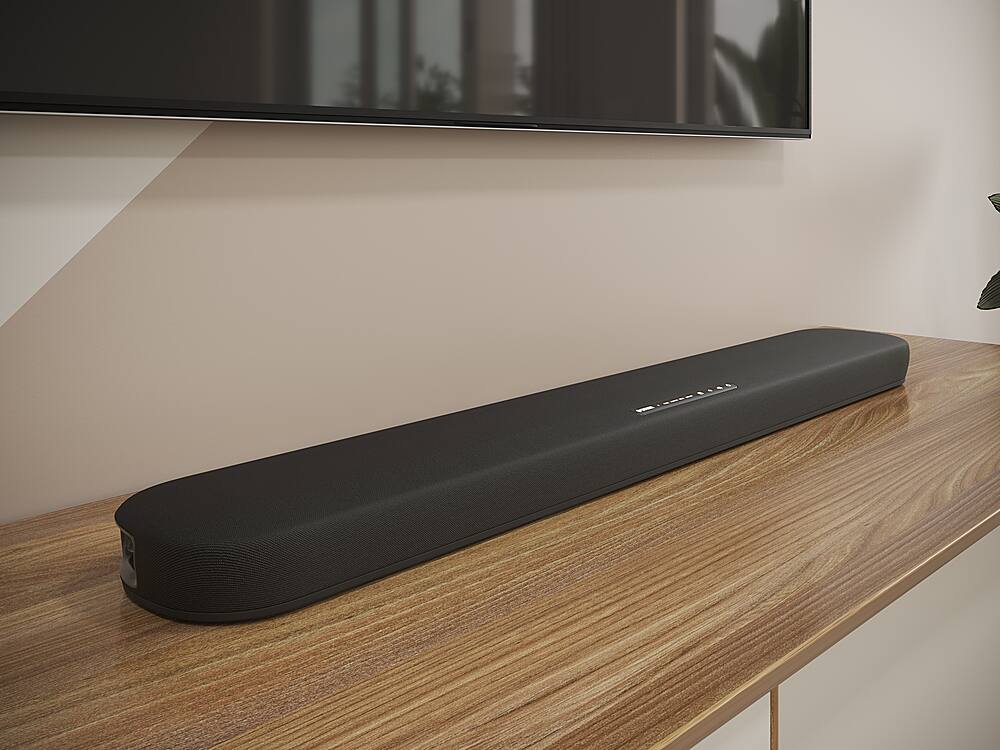 Alt View 14. Yamaha - SR-B20A Sound Bar with Built-in Subwoofers and Bluetooth - Black.
