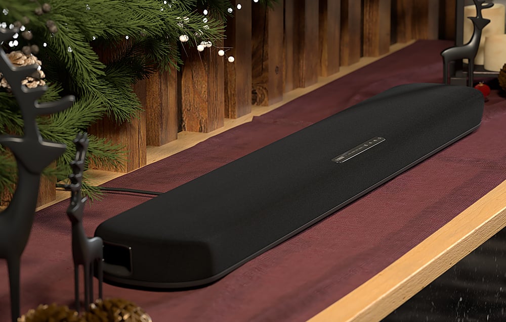 Alt View 16. Yamaha - SR-B20A Sound Bar with Built-in Subwoofers and Bluetooth - Black.