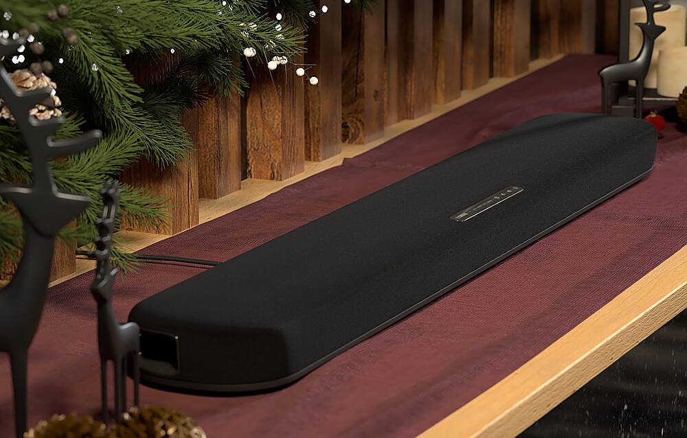 Alt View 16. Yamaha - SR-B20A Sound Bar with Built-in Subwoofers and Bluetooth - Black.