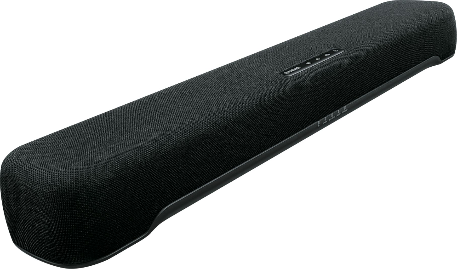 Angle View: Yamaha - 2.1-Channel Soundbar with Built-in Subwoofer - Black