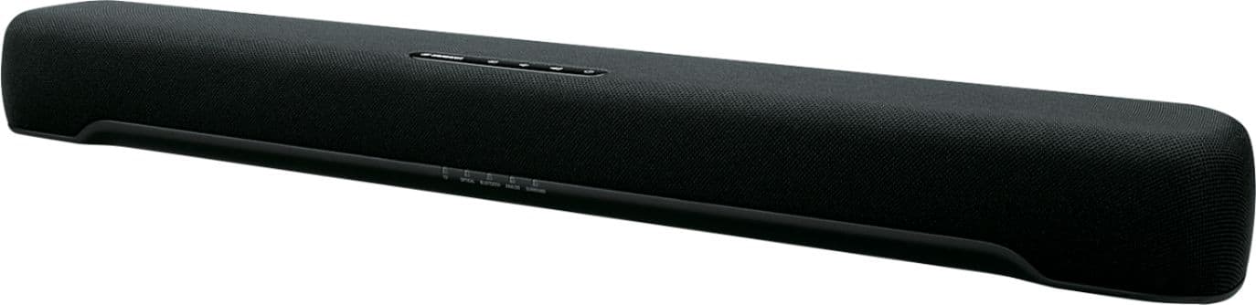 Left. Yamaha - SR-C20ABL 2.1-Channel Soundbar with Built-in Subwoofer - Black.