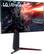 Angle. LG - 27" UltraGear UHD Nano IPS 1ms 144Hz G-SYNC Compatible Gaming Monitor with HDR (DisplayPort, HDMI, USB) - Black.