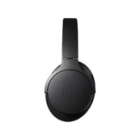 Audio-Technica - ATHANC900BT Noise Cancelling Bluetooth Headphones - Black - Front_Zoom