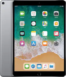 Apple - Certified Refurbished iPad Pro 10.5" (2nd Generation) (2017) Wi-Fi - 256GB - Space Gray