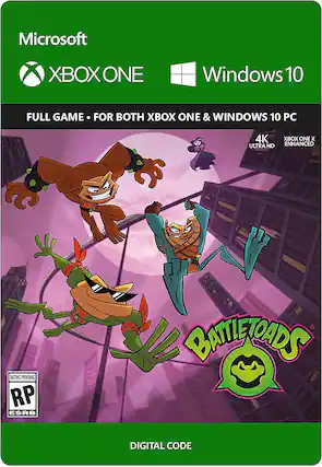 Front. Microsoft - Battletoads. - E10+ (Everyone 10+)
