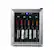 Front. NewAir - Freestanding 16 Bottle Compressor Wine Fridge - Stainless Steel.