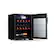 Alt View 22. NewAir - Freestanding 23 Bottle Compressor Wine Fridge, Adjustable Racks, Exterior Digital Thermostat - Stainless Steel.