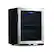 Alt View 24. NewAir - Freestanding 23 Bottle Compressor Wine Fridge, Adjustable Racks, Exterior Digital Thermostat - Stainless Steel.