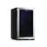 Angle. NewAir - Freestanding 50 Bottle Compressor Wine Fridge, Adjustable Racks , Exterior Digital Thermostat - Stainless Steel.
