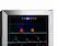 Alt View 15. NewAir - Freestanding 50 Bottle Compressor Wine Fridge, Adjustable Racks , Exterior Digital Thermostat - Stainless Steel.