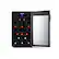 Alt View 21. NewAir - Freestanding 50 Bottle Compressor Wine Fridge, Adjustable Racks , Exterior Digital Thermostat - Stainless Steel.