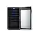 Alt View 25. NewAir - Freestanding 50 Bottle Compressor Wine Fridge, Adjustable Racks , Exterior Digital Thermostat - Stainless Steel.