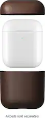 Front. Nomad - Rugged Case for AirPods - brown.