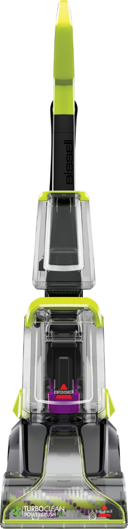 Best Buy: BISSELL TurboClean™ PowerBrush Pet Carpet Cleaner Titanium with  ChaCha Lime Accents 2085