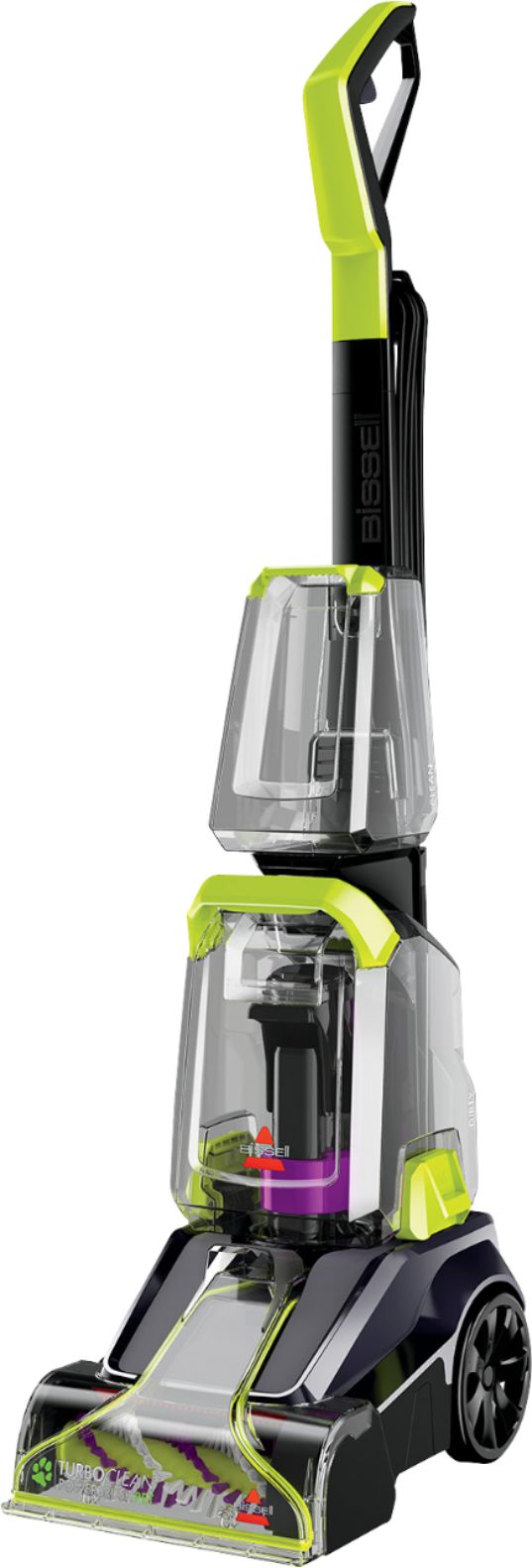 Left View: BISSELL - Big Green Machine Professional Corded Upright Deep Cleaner - Green