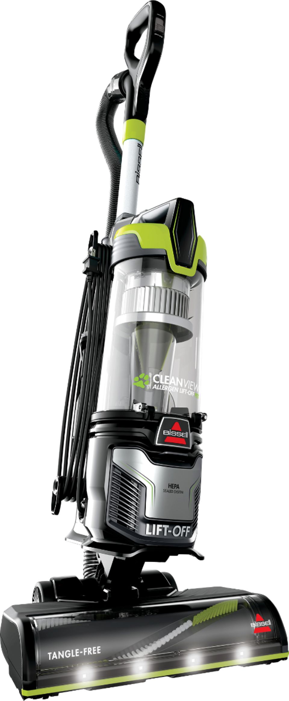 Angle View: BISSELL - BigGreen ProCup Commercial Upright Vacuum - Green