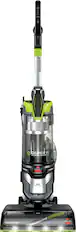 Front. BISSELL - CleanView Allergen Lift-Off Pet Vacuum - Black/ Electric Green.