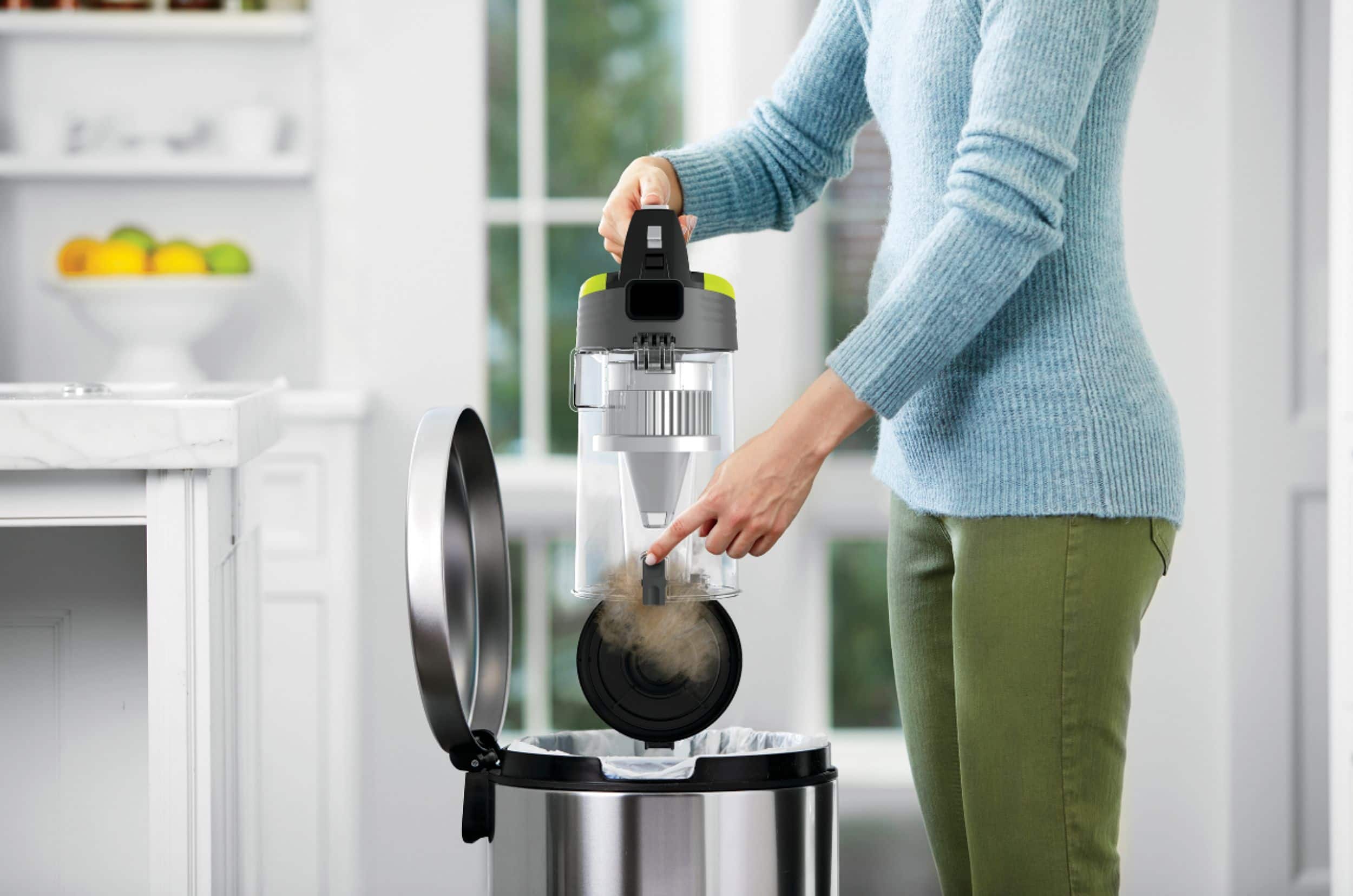 Alt View 14. BISSELL - CleanView Allergen Lift-Off Pet Vacuum - Black/ Electric Green.