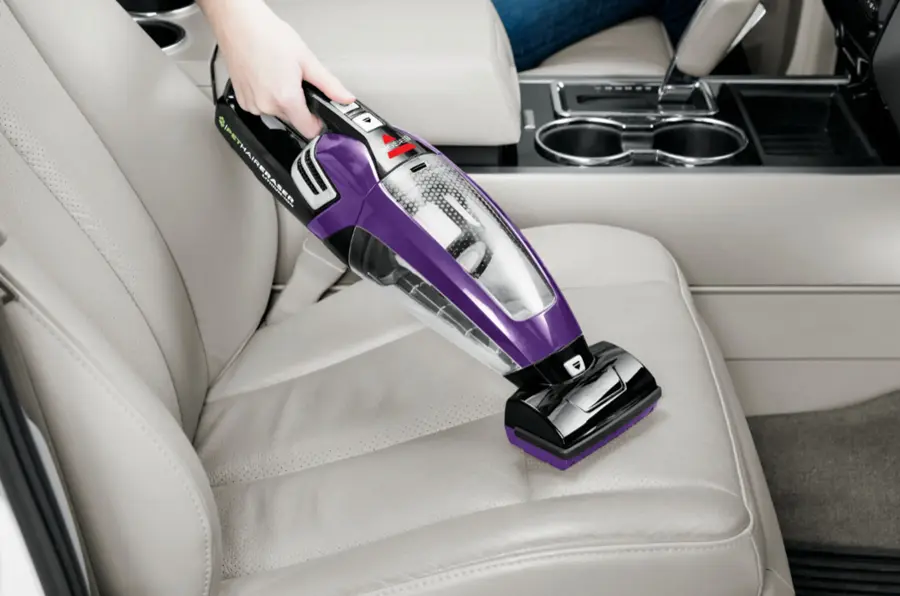 Alt View 15. BISSELL - Pet Hair Eraser® Lithium Ion Hand Vacuum - GrapeVine Purple & Black Accents.
