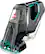 Front. BISSELL - Pet Stain Eraser PowerBrush Plus cordless portable carpet cleaner - Titanium and Electric Blue.