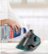 Alt View Zoom 13. BISSELL - Pet Stain Eraser PowerBrush Plus cordless portable carpet cleaner - Titanium and Electric Blue.