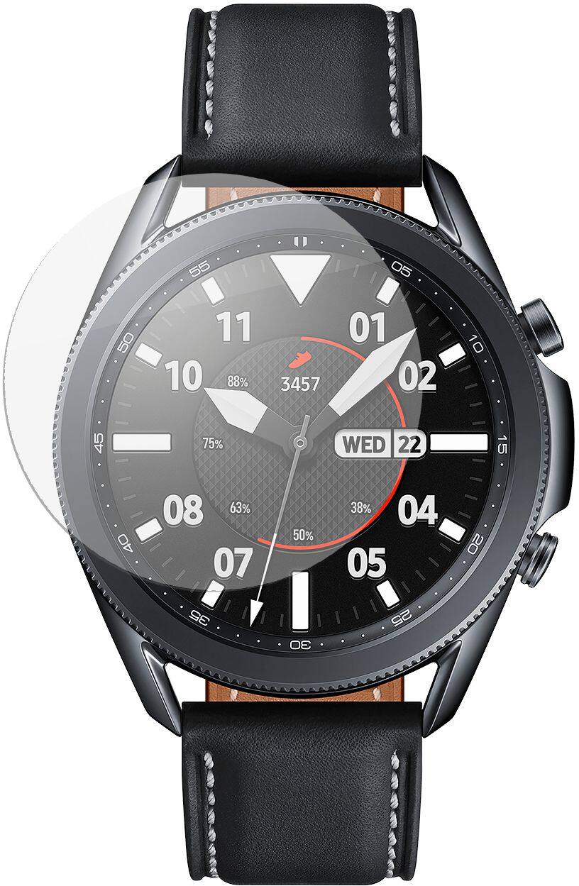 Alt View 11. ZAGG - InvisibleShield GlassFusion+ Flexible Hybrid Screen Protector for Samsung Galaxy Watch3 41mm.