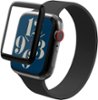 ZAGG - InvisibleShield GlassFusion+ Flexible Hybrid Screen Protector for Apple Watch Series 4/5/SE/6, SE 2nd gen 44mm