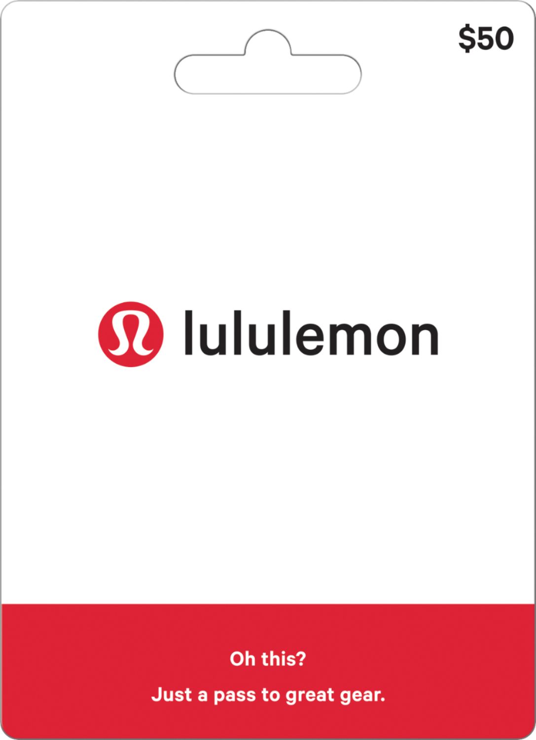 Lululemon - $50 Gift Card