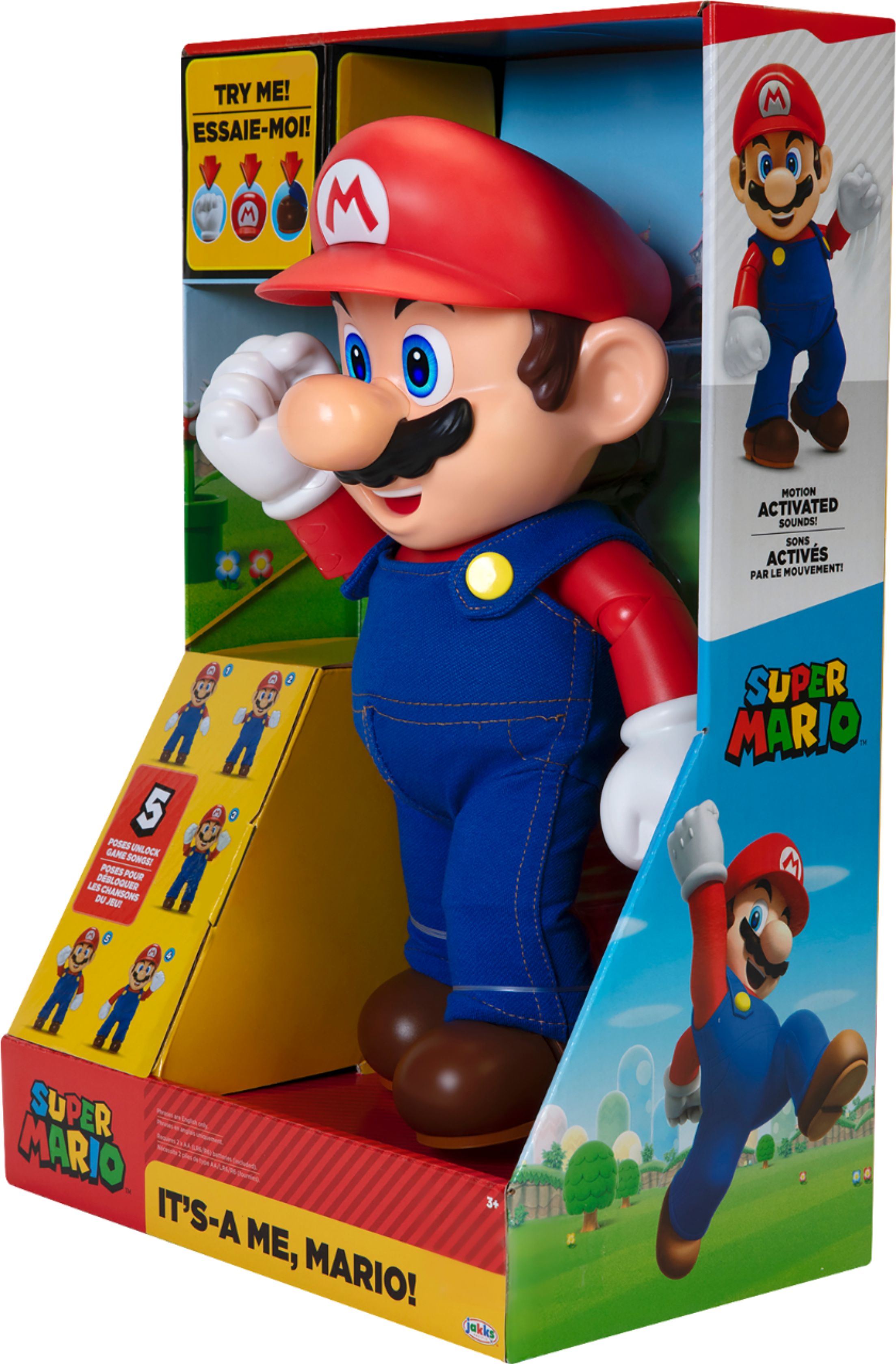 Jakks Pacific Super Mario 50cm Figure Figurine Toy, Hobbies & Toys, Toys &  Games on Carousell