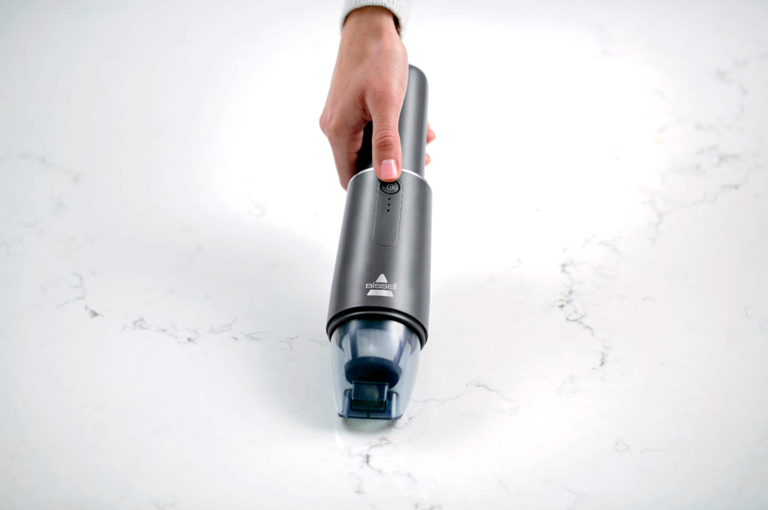 Alt View 12. BISSELL - AeroSlim Hand Vacuum - Titanium.