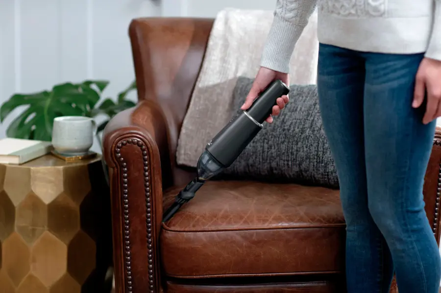 Alt View 16. BISSELL - AeroSlim Hand Vacuum - Titanium.