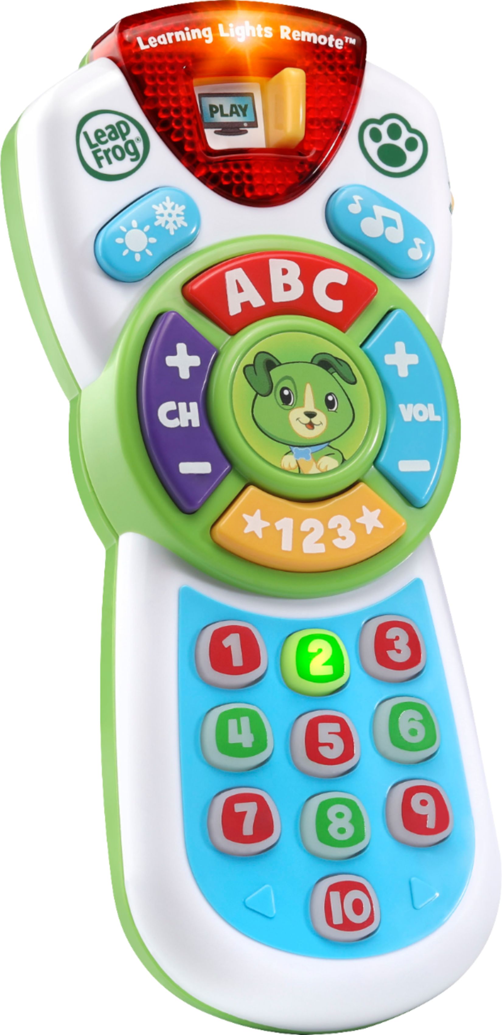 Angle View: LeapFrog - Scout's Learning Lights Remote Deluxe - Multi-color