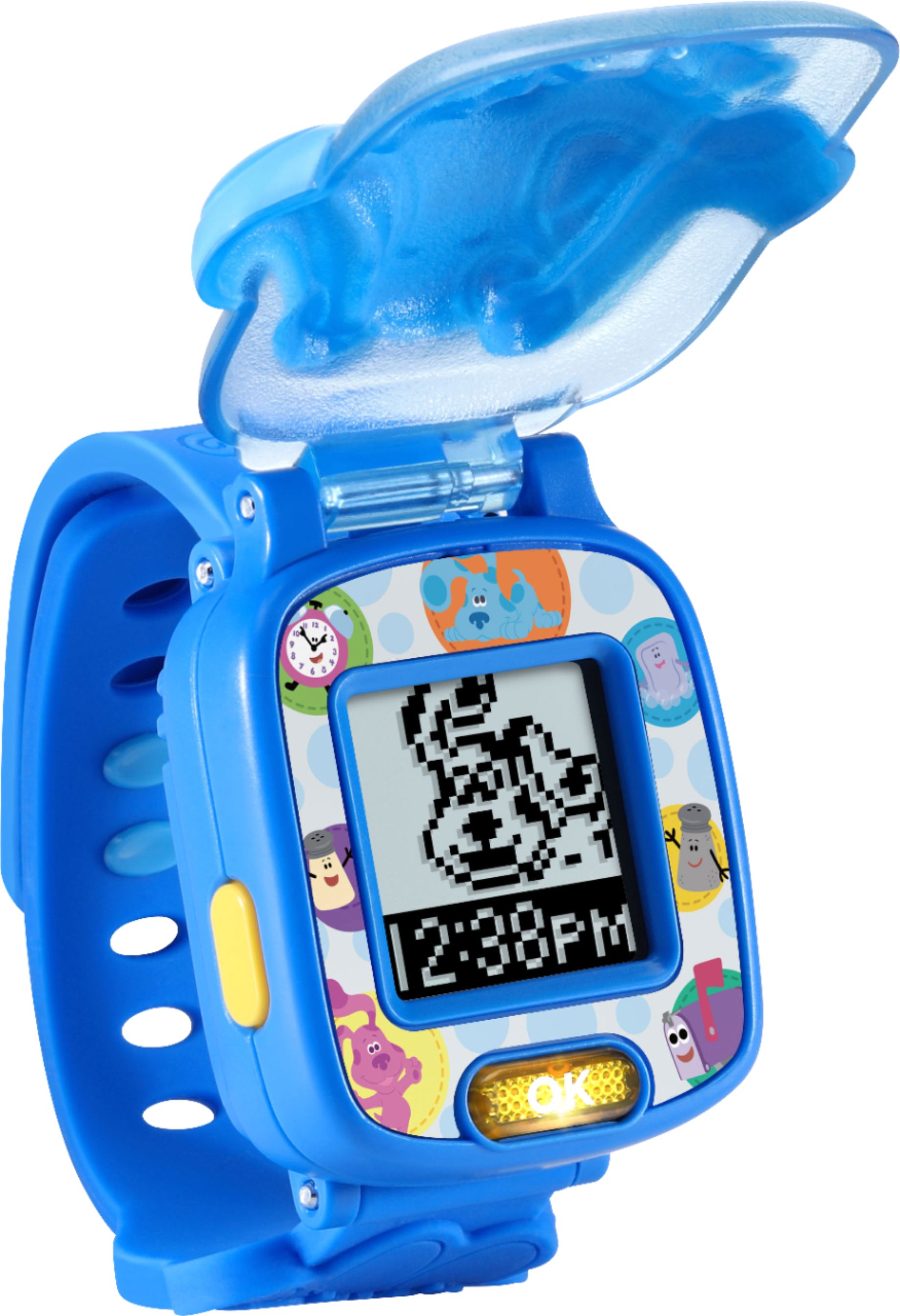 Angle View: LeapFrog - Blue's Clues & You!™ Blue Learning Watch - Blue