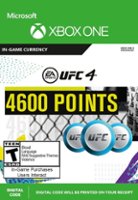 UFC 4 4,600 Points - Xbox One [Digital] - Front_Zoom