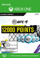 UFC 4 12,000 Points - Xbox One [Digital] - Front_Zoom