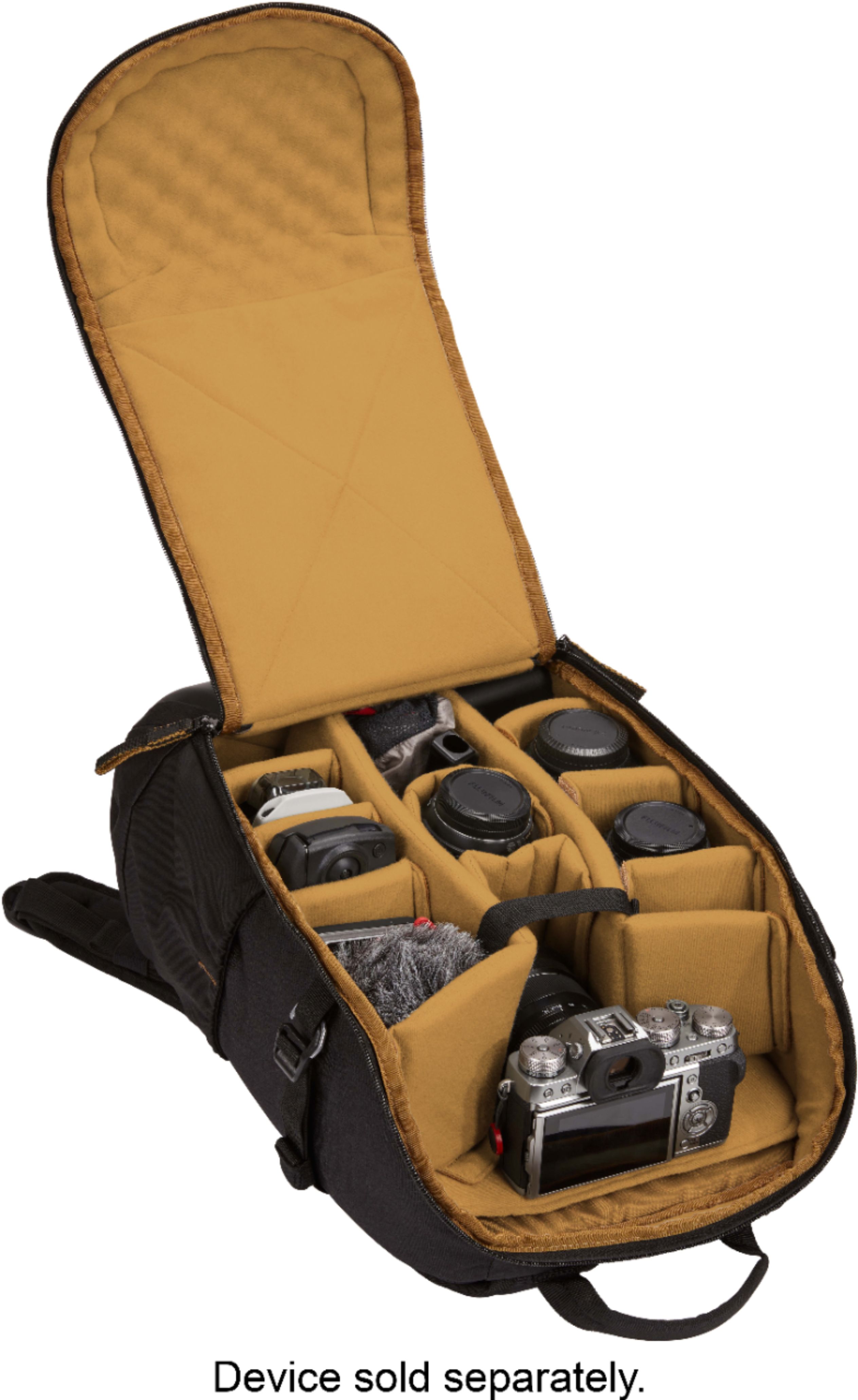 Best Buy: Case Logic Viso Small DSLR/Mirrorless Camera & Lens Shoulder Bag/Case  with Weather Resistant EVA Base, & Foam Camera Compartment Black 3204532