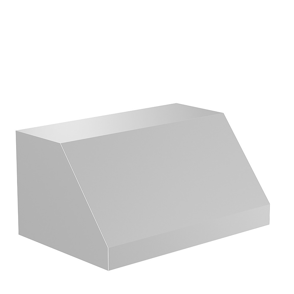 Angle View: ZLINE 48" Under Cabinet Range Hood in Stainless Steel (625-48) - Silver