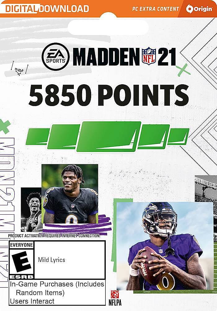 Madden Nfl 21 Xbox Game Pass Madden NFL 21 5,850 Points