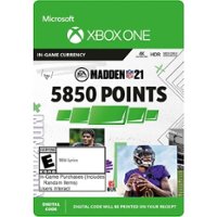 Madden NFL 21 5850 Points [Digital] - Front_Zoom