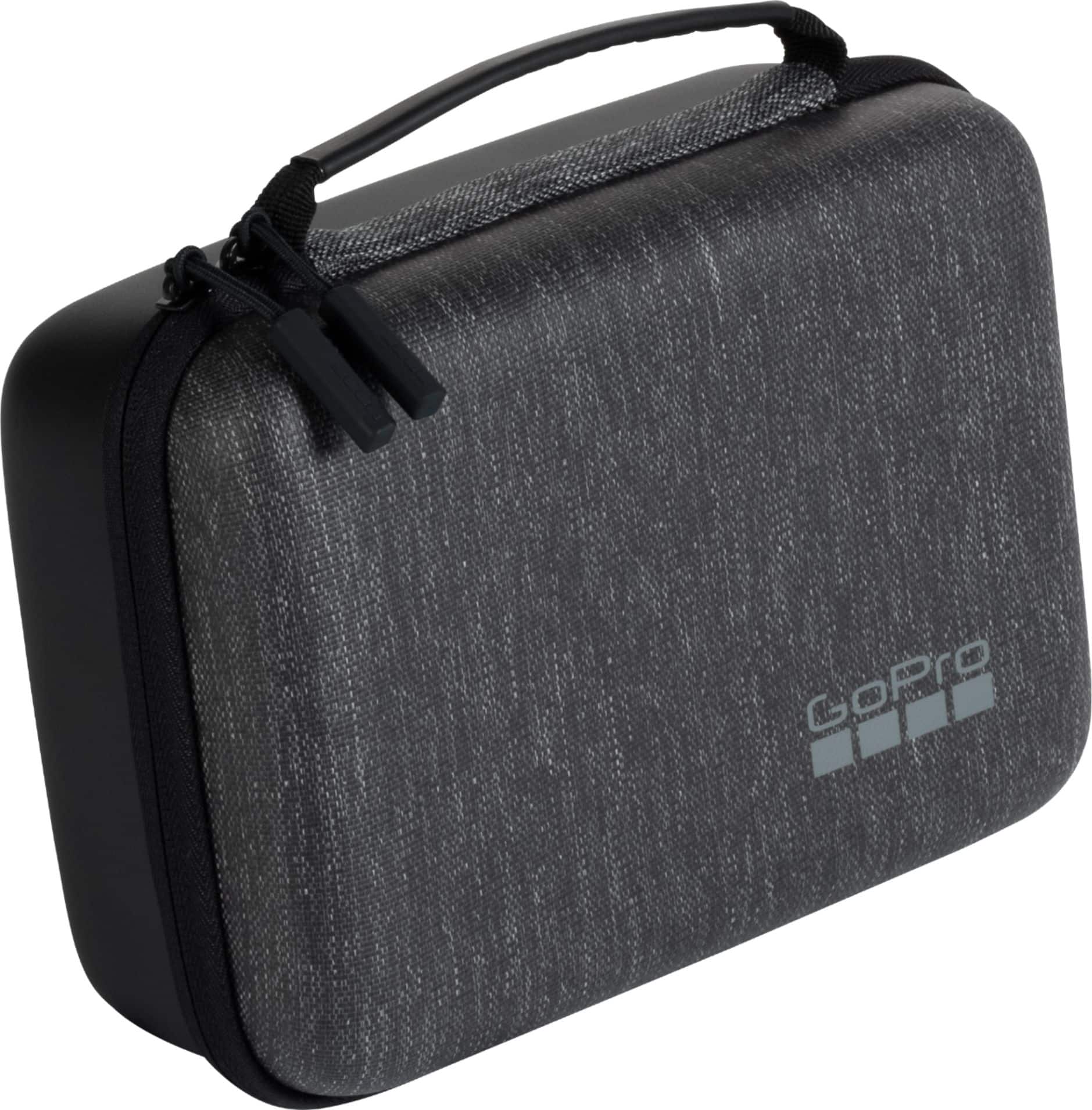 GoPro - Casey Semi Hard Camera Case for HERO10 Black, HERO9 Black,HERO8 Black, HERO7 Black HERO6 Black, HERO5 Black/Session, MAX - Black - Left_Zoom