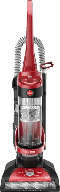Front Zoom. Hoover - WindTunnel Max Capacity Upright Vacuum - Red.