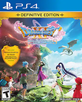Front. Square Enix - Dragon Quest XI S: Echoes of an Elusive Age. - T (Teen 13+)