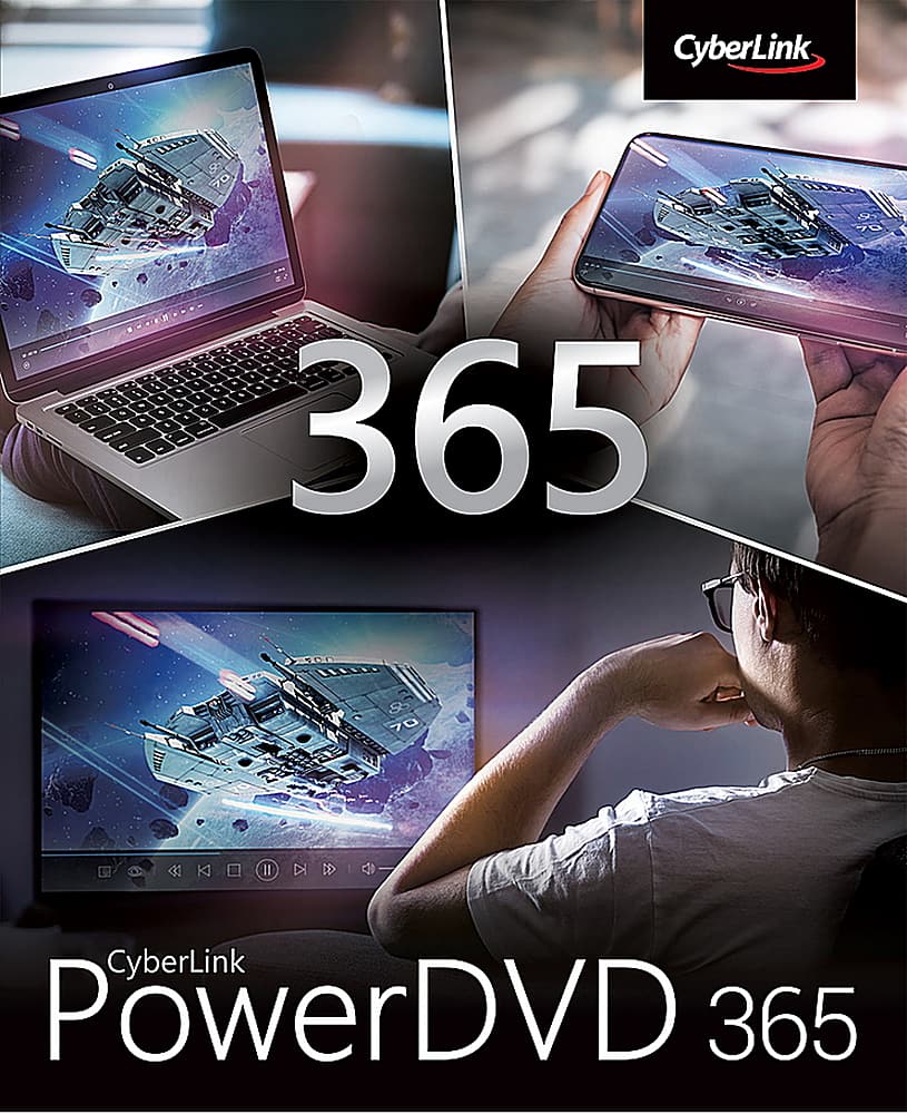 Cyberlink Powerdvd 365 1 Year Subscription Windows Digital Cyb Best Buy