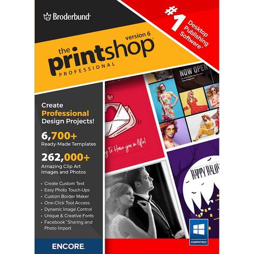 Encore - The Print Shop Professional v6.0 - Windows [Digital]
